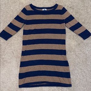 Striped Sweater Dress